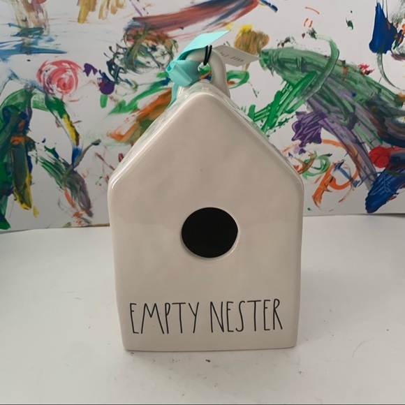 Rae Dunn EMPTY NESTER Birdhouse Artisan by Magenta - Picture 1 of 2